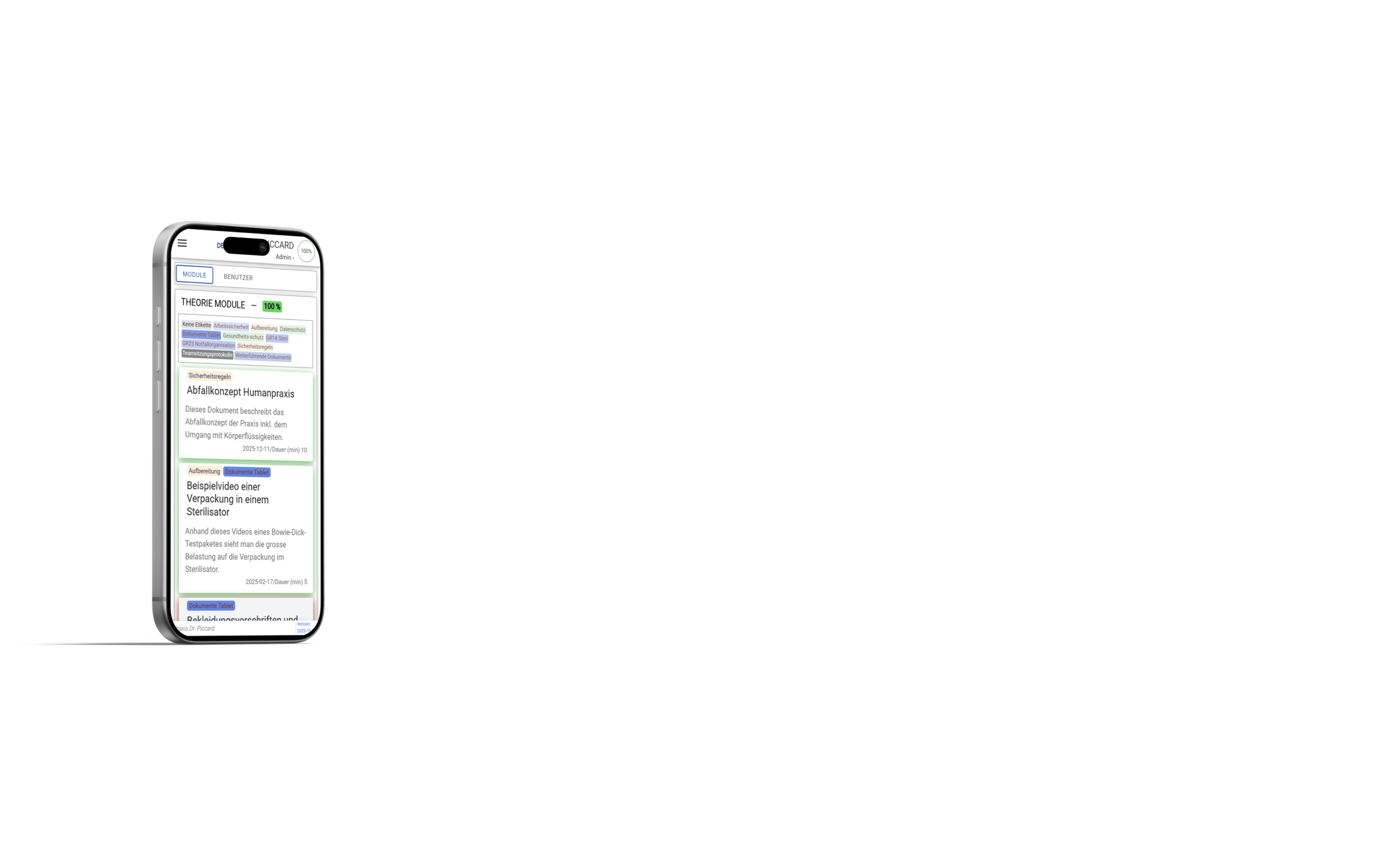 Handy medmonitor.swiss